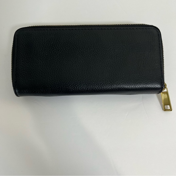 Fossil Black Leather Clutch Wallet - Picture 5 of 16